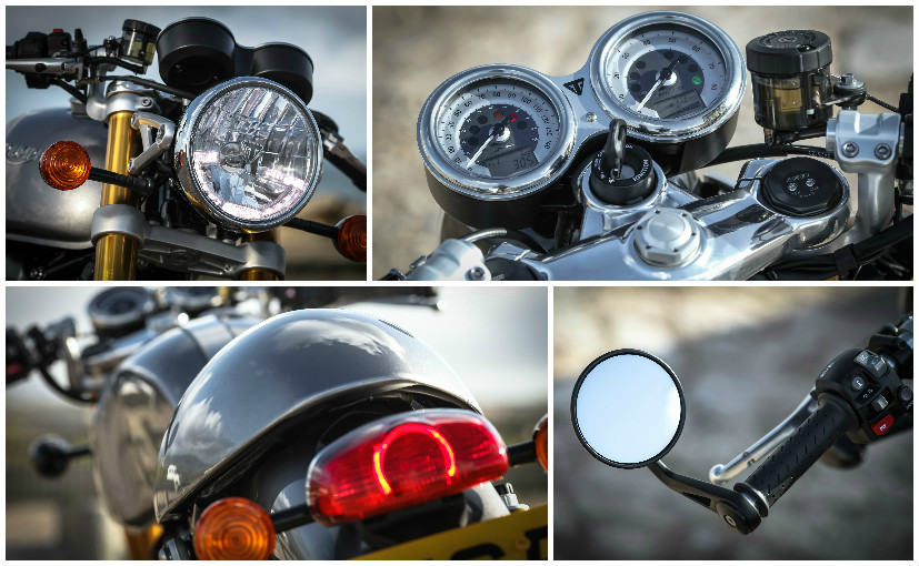 2016 Triumph Thruxton R detail shots