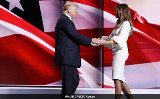 In Speech, Donald Trump's Wife Tries To Soften His Image