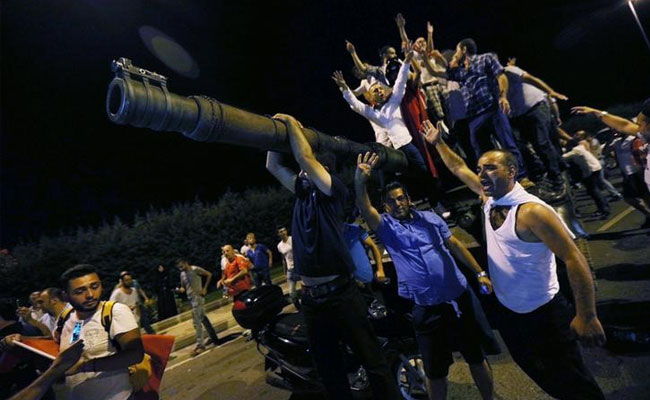 Coup Attempt Ignites Violence In Turkey; President's Supporters Resist In The Streets