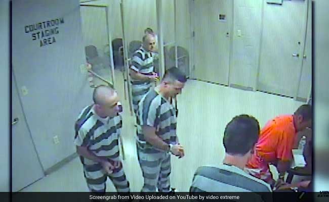 Watch: Inmates Break Out Of Jail To Save Guard's Life