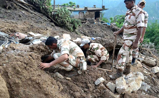 Landslides And Flooding Kill At Least 40 In Uttarakhand, Arunachal Pradesh