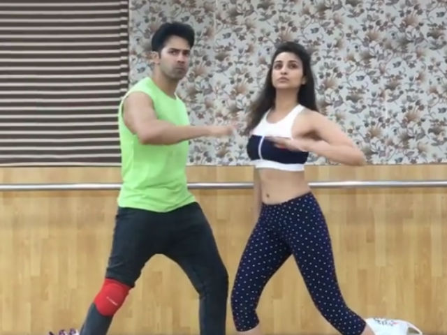 Watch Parineeti, Varun Rehearse For <I>Jaaneman Aah</i> in This Video