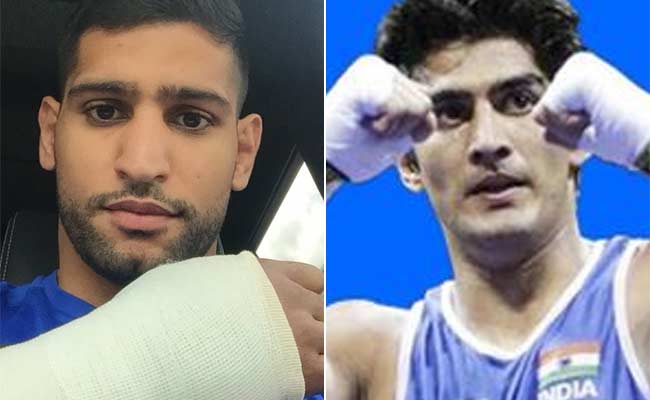 पाकिस्तानी मूल के बॉक्सर आमिर खान ने विजेंदर सिंह को बताया बच्चा, कहा- जो चाहते हैं उसे लेकर सतर्क रहें