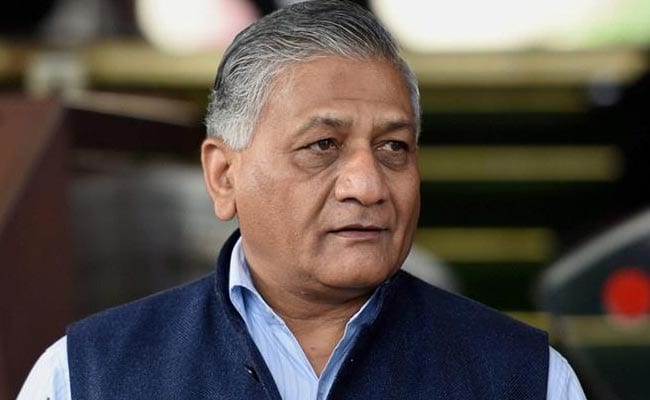 Minister VK Singh Shares Old Video Of 'Dying Soldier', Then Clarifies