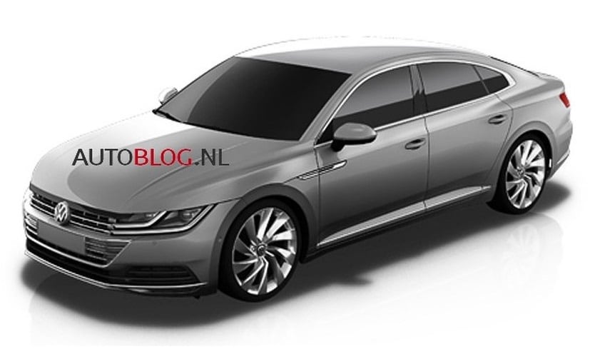 2018 volkswagen cc official images leaked  carandbike