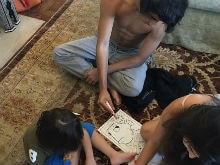 AbRam, Aryan, Suhana Coloring Together. Gauri Khan You Just Made Our Day