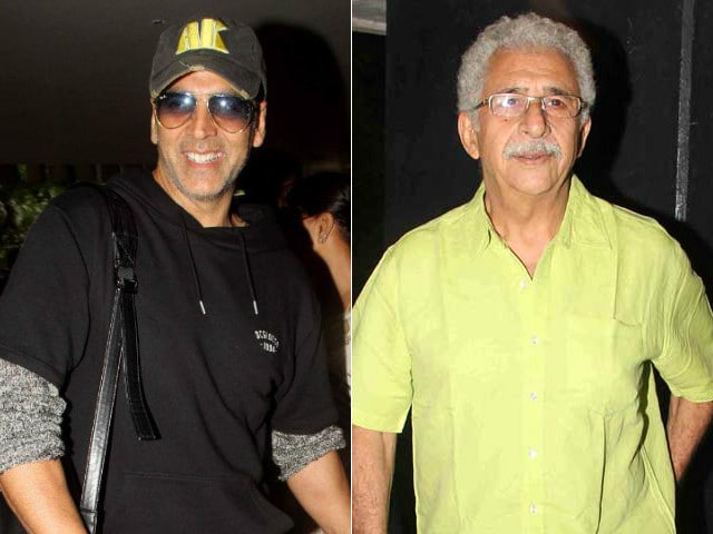 What Akshay Kumar Said About Naseeruddin Shah's Rajesh Khanna Remark