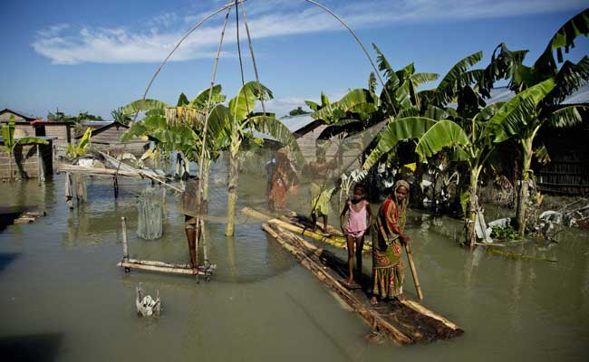 Assam Floods: Over One Lakh People Affected In Eight Districts, Five Rivers Above Danger Level