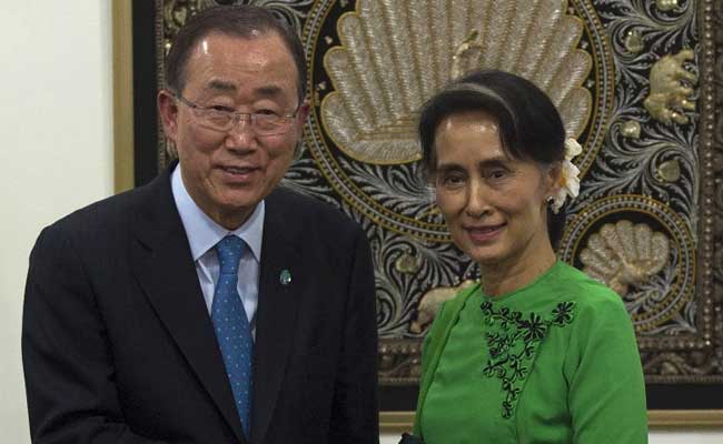 World Concerned About Rohingyas, Ban Ki-Moon Tells Myanmar