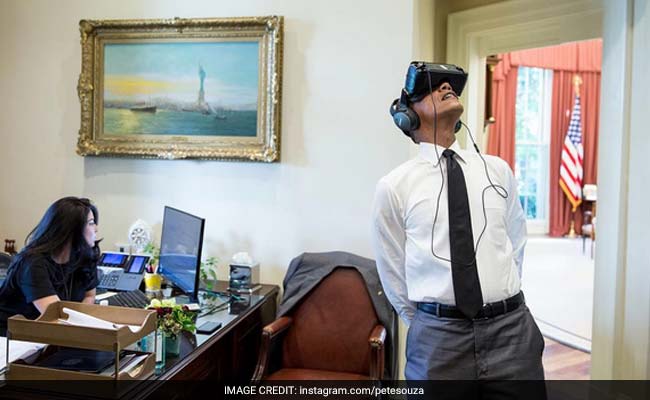 Experience Virtual Reality Standing With Barack Obama