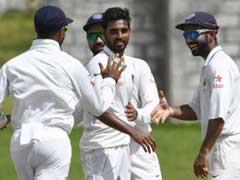 INDvsNZ कोलकाता टेस्ट : भुवनेश्वर कुमार ने अकेले ही लौटा दी न्यूजीलैंड की आधी टीम, स्कोर-128/7
