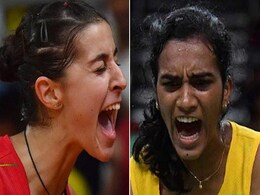 PBL : पीवी सिंधु को कैरोलिन मारिन ने हराया, हैदराबाद ने जीता पहला मुकाबला PBL : पीवी सिंधु को कैरोलिन मारिन ने हराया, हैदराबाद ने जीता पहला मुकाबला