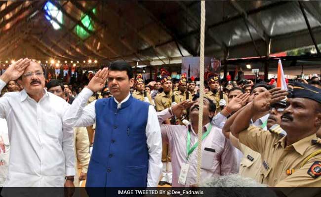 Tributes Paid To Martyrs On 'Quit India' Anniversary In Mumbai