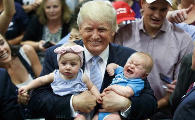 Donald Trump Asks Woman With Crying Baby To Leave Rally