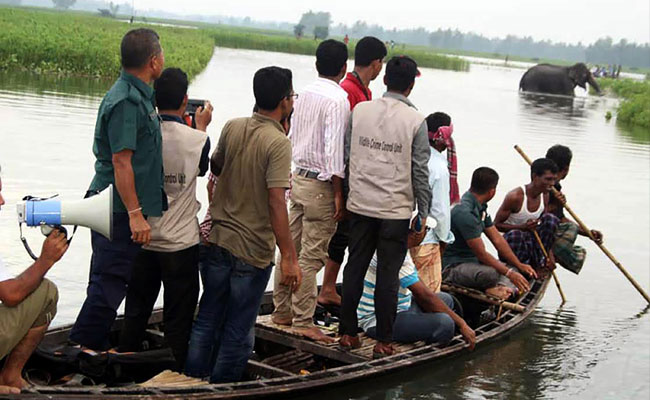 The Rescue Op For An Elephant From India Stranded In Bangladesh