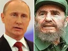 Russian President Vladimir Putin Wishes 'Dear Friend' Fidel Castro Happy 90th Birthday