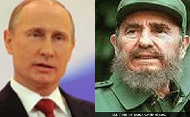 Russian President Vladimir Putin Wishes 'Dear Friend' Fidel Castro Happy 90th Birthday