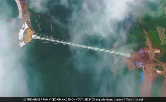 World's Longest, Highest Glass Bridge To Open In China