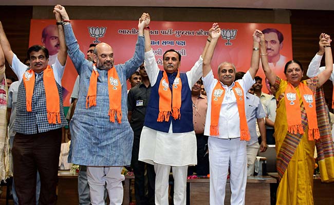 Amit Shah Overrules Angry Anandiben To Pick New Gujarat Chief Minister