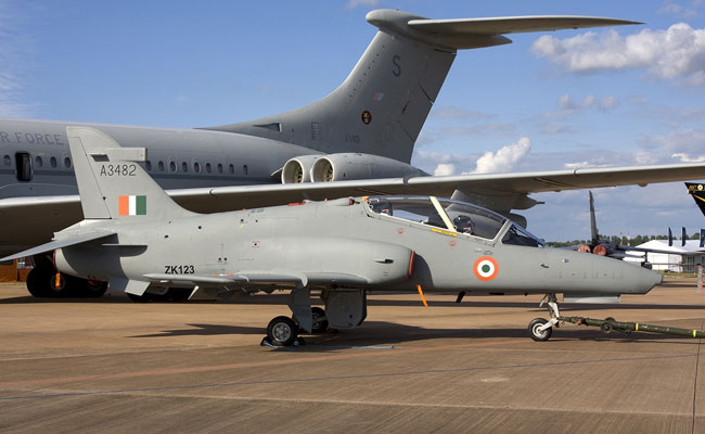 Air Force's Hawk Trainer Jet Crashes After Take-Off In Bengal, Pilots Safe