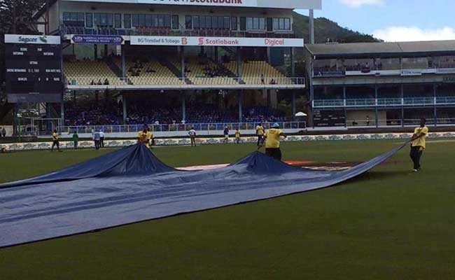 IndvsWI, चौथा टेस्ट : चौथे दिन का खेल भी बारिश की भेंट चढ़ा, भारत का नंबर एक स्थान गंवाना तय