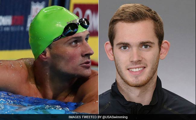 American Swimmers Are Held Over Robbery Story