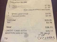 Instead Of Tipping Their Latina Server, Couple Left A Hateful Message