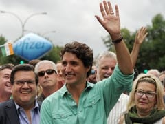 Canadian PM Justin Trudeau Marches In Montreal Pride Parade