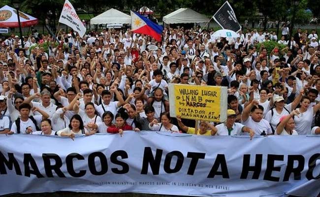 Philippine Rights Victims Want Supreme Court To Block Ferdinand Marcos Burial