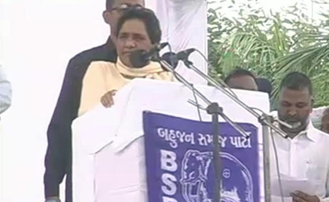 Mayawati Visits Gujarat To Meet Dalit Victims Of Atrocities