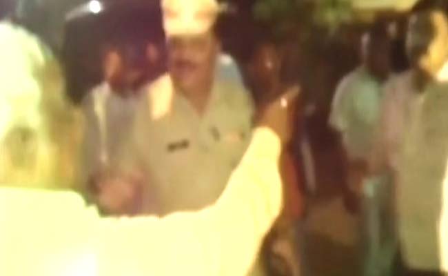 Caught On Camera: Maharashtra BJP Legislator Slaps Cop Inside Police Station
