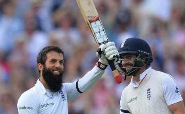 चौथा टेस्‍ट : ऑलराउंडर मोईन अली के शतक से इंग्लैंड का अच्छा स्कोर