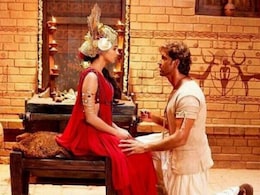 On <I>Mohenjo Daro</i> Sets, Hrithik Roshan 'Fed Chalk' to Pooja Hegde On <I>Mohenjo Daro</i> Sets, Hrithik Roshan 'Fed Chalk' to Pooja Hegde
