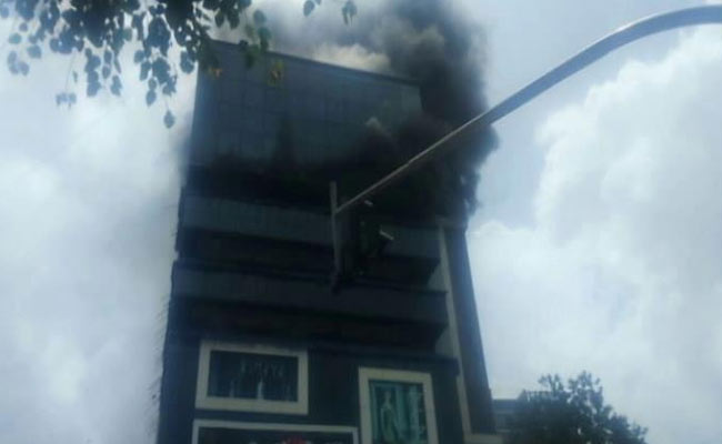 Fire In 11-Storey Building In Mumbai's Bandra