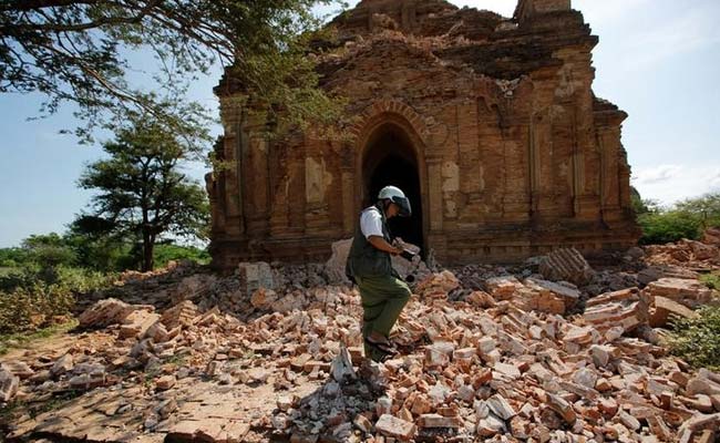 Myanmar Earthquake Kills 3, Damages Scores Of Ancient Temples