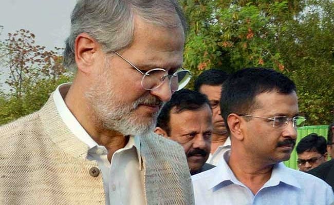 Najeeb Jung Should Stop Behaving Like 'BJP Spokesperson': AAP