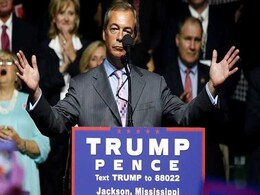 Brexit Leader Nigel Farage Campaigns For Donald Trump, Bashes Hillary Clinton Brexit Leader Nigel Farage Campaigns For Donald Trump, Bashes Hillary Clinton
