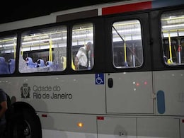 Rio Olympics Bus Carrying Journalists Attacked, No Serious Injuries Rio Olympics Bus Carrying Journalists Attacked, No Serious Injuries
