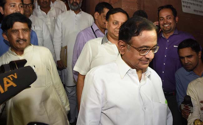 Serious Differences Between Centre, States On Finalising GST: P Chidambaram