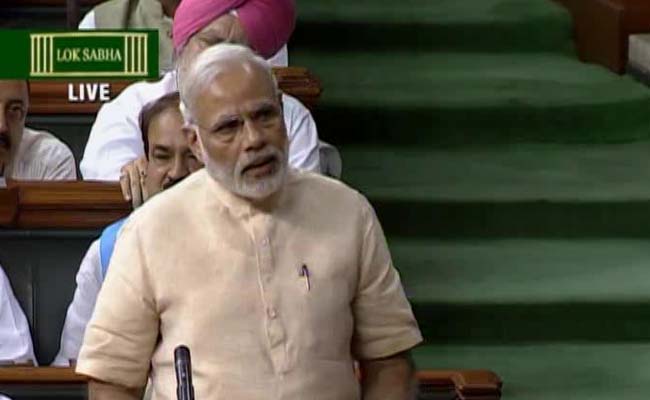 GST Delivers Us From Tax Terrorism, Says PM Narendra Modi In Lok Sabha