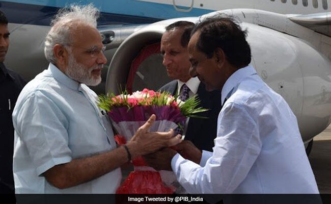 On PM Modi's First Visit To Telangana, KCR Puts Up An Impressive Show