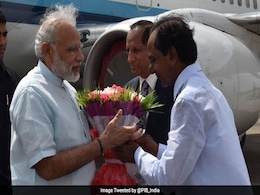 On PM Modi's First Visit To Telangana, KCR Puts Up An Impressive Show On PM Modi's First Visit To Telangana, KCR Puts Up An Impressive Show
