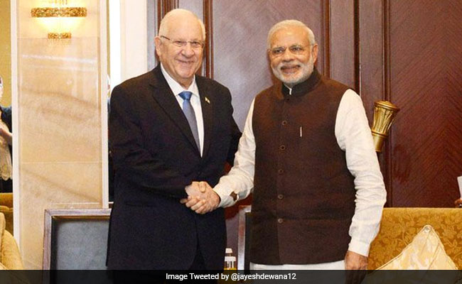 Israeli President Reuven Rivlin Arrives In Mumbai For 8-Day Visit