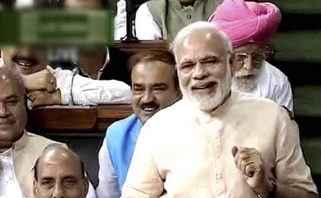 After Lok Sabha Clears GST, PM Modi Walks Up To Opposition To Thank Them For Support