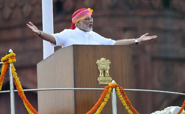 PM Narendra Modi Announces Hike In Freedom Fighters' Pensions In Independence Day Speech