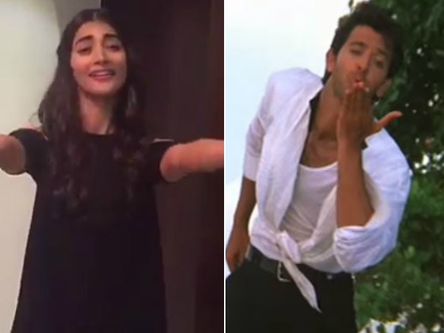 <I>Kaho Na Pyaar Hai</i>, Pooja Tells Hrithik in Dubsmash Debut