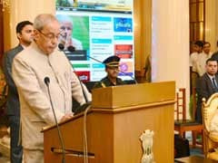 President Pranab Mukherjee Launches Akashvani Maitree Channel