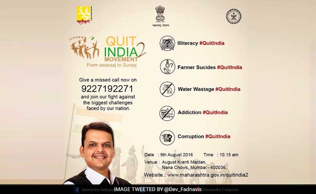 Historic Landmarks Can't Have 'Sequel': Congress On BJP's 'Quit India-2'