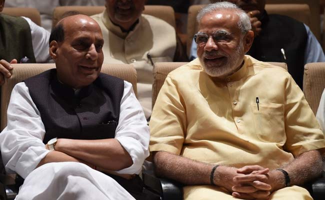 PM Modi Greets Defence Minister Rajnath Singh On His Birthday Today PM Modi Greets Defence Minister Rajnath Singh On His Birthday Today