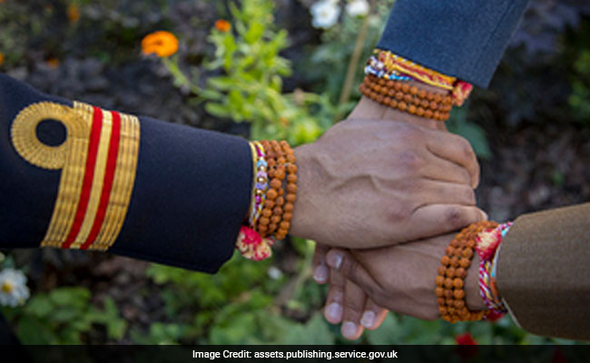 Strengthening Bonds: UK Armed Forces Celebrate Raksha Bandhan